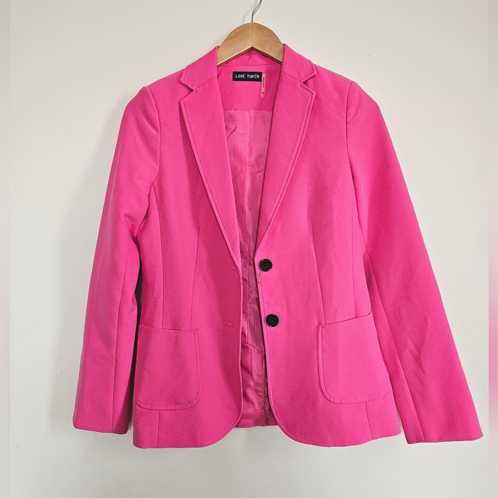 Love Token Pink Blazer (XS)